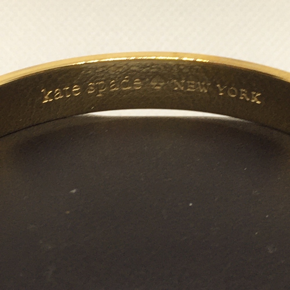 Kate Spade, Happily Ever After Gold Bridal Bangle Bracelet ✨🤍 - Picture 4 of 5